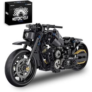 1:8 Motorcycle Building Set for Adults, Building Blocks for Adults, Collectible Toy for 14 15 16+ Years Old Boys, Teenage Boys Gifts on Birthday(579PCS)