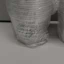 100 Pcs 9 oz Funny Christmas Party Cups Bulk Have Yourself A Merry Little Cocktail Disposable Clear Cup Red Green Cocktail Tumbler for Xmas Party Christmas Eve Decoration