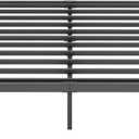 14 Inch High Metal Queen Bed Frame, Platform Bed Frame Queen Size No Box Spring Needed, Easy Assembly, Noise Free, Sturdy, Black