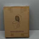 Hibbent Premium Elongated Toilet Seat with Cover(Oval) Quiet Close, One-Click to Quick Release, Easy Installation Never Loosen Hinge, Slow Close Toilet Seat and Cover, Easy Cleaning-White Color