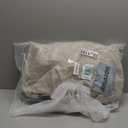 SOLEDI Large Double Laundry Hamper with Lid, Collapsible Clothes Hamper 2 section with Removable Bags, Space-Saving Laundry Basket for Bedroom, Dorm, College (145L, Beige)