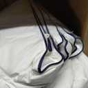 Feather and Down Fiber Comforter Insert Queen Size, 100% Cotton Cover, All Season White
