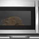 BLACK+DECKER Over the Range Microwave Oven with Vent and One-Touch Auto Cooking, 1.7 cu. ft. OTR Over Stove Microwave, Stainless Steel, 1000 Watts, EM044K6CE-SS