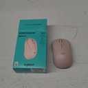 Logitech M240 Silent Bluetooth Mouse, Wireless, Compact, Portable, Smooth Tracking, 18-Month Battery, for Windows, macOS, ChromeOS, Compatible with PC, Mac, Laptop, Tablets - Rose