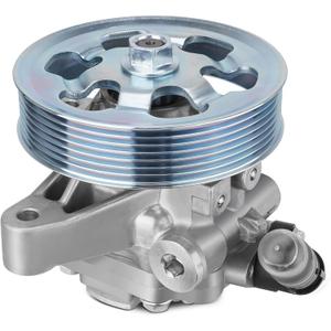 21-5419 Power Steering Pump with Pulley Compatible with Honda CR-V EX LX 2002-2004, Acura TSX Base 2006-2008 2.4L L4, Power Assist Pump Replace # 56110PNB306, 56110PNBA01, 56110PNBA02