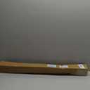 LazBlinds No Drill Roman Shades, Blackout, 29.5" W x 48" H, Natural