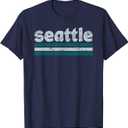 Brand: RetroTown Tees
Seattle Washington Retro Vintage Weathered Throwback T-Shirt Size M