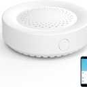 WiFi Siren Alarm: Wireless Burglar Alarm for Home Security and Smart Home Automation, 100dB Sounder, Tuya App Control, No Hub Required, Compatible with Alexa, Google Assistant