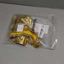 Kepblom Women Shiny Metallic Panty Briefs High Cut Ballet Dance Underwear Shorts (Small, Gold)