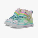 Skechers Girl's Twinkle Sparks-Shooting Star Brights Sneaker, Size 6 US Multicolor