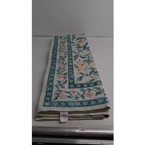 Floral Machine Washable  Rug 5Ftx7Ft
