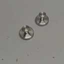 Suction Cup Hooks for Shower No-Drill Bathroom Hooks for Towels, Robes, Loofah Mountable on Bathroom Walls, Kitchen, Glass, Mirrors, Tile and Smooth, Non-Porous Surfaces (2, Brushed Nickel)