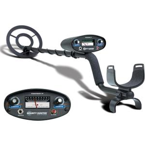 Bounty Hunter TK4 Tracker IV Metal Detector  All-Terrain Gold, Silver, Coin & Relic Finder with 8" Waterproof Coil, 3 Detection Modes  for Adults & Kids  Made in USA