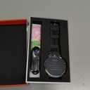 Military Smart Watch for Men 1.85" HD Touch Screen 730mAh Battery Smart Watches with LED Flashlight for Android iOS Bluetooth Call Answer/Dial Calls Fitness Tracker with Heart Rate Blood (Black)