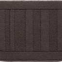 BEQHAUSE 30x18 Inch Kitchen Rug Mat Durable Kitchen Rugs Non-Slip Washable Absorbent Kitchen Mats for Floor Dirt-Resistant Semicircular Kitchen Mat (Brown)