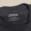 The Cure Unisex Adult The Cure Robert Smith Profile Tee (Large, Black)