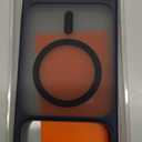 TORRAS Stronger Magnetic & Shockproof for iPhone 17 Pro Max Case, Fit for MagSafe, Military Grade Drop Protection, Camera Control, DIY Button, Slim for iPhone 17 Pro Max Case Translucent Matte Black