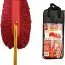 California Car Duster 62442 Standard Car Duster with Wooden Handle, Red