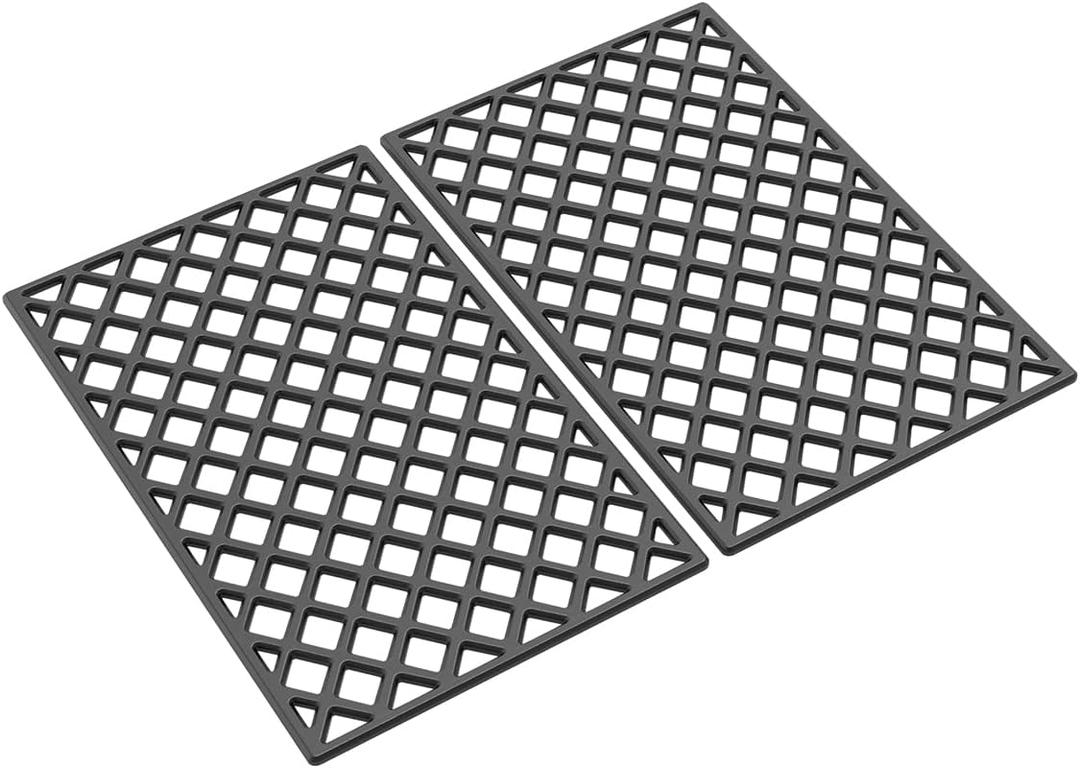 SafBbcue Grill Grates for Pit Boss 700 Series Pellet Smoker Grills, Pit Boss PB700D PB700S PB700SC PB700R1 Pellet Smoker Grates Replacement Parts, Louisiana Grill Parts LG700 CS450 Replacement Grates