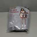 Spooktacular Creations Adult Creepy Clown Costume Women, Scary Jester Outfit for Adult Halloween Costume, Extra Large 