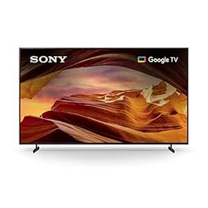 Sony 75 Inch 4K Ultra HD TV X77L Series: LED Smart Google TV KD75X77L- Latest Model, Black