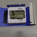 WUBEN G5 Rechargeable EDC Flashlight, Powerful RGB Flashlights, 400 Lumens Portable Flat Mini Flashlights, Waterproof Multi-Mode Magnetic Small Keychain Flashlight for Camping, Emergency (Green)