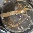 Marmor Krafts Handmade Marble Butter Dish with Lid & Matching Knife | WaterSealed Butter Keeper for Countertop | Elegant Butter Storage for Kitchen, Dining & Serving (Black & Gold)