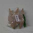 Fun Express DIY Papier-Mch Diamond Ornaments - 6" | Brown Paper | Pack of 6