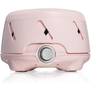 Yogasleep Dohm Uno White Noise Sound Machine, Natural Pink Noise from a Real Fan, Adjustable Tone & Noise Canceling for Office Privacy & Meditation, Sleep Aid for Travel, Baby & Adults (Pink)