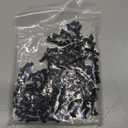 #6-32 x 3/8" Pan Head Machine Screws Black, Phillips Drive, 304 Stainless Steel 18-8, Black Oxide Coated Finish, Corrosion Resistant Round Head Machine Screws, Full Thread, Coarse Thread, 100 PCS