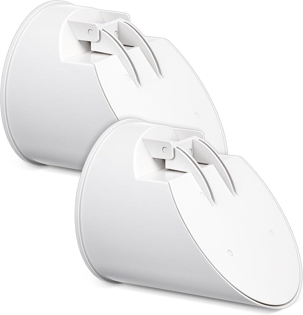 AceOrbit 2 Packs 4" x 4" Gutter Downspout Extensions Gutter Guard Cover Rain Diverter for Downspout Connector, Leaf and Rodents Guard Elbows Outlet Filter, White