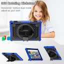 for Flre HD 8 & 8 Plus Case 12th/10th Generation (2024/2022/2020 Release) with 360 Kickstand Hand Strap for Kids