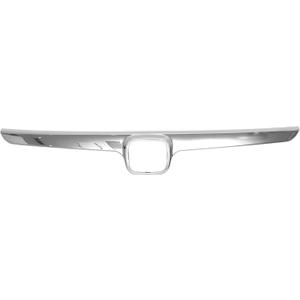 X AUTOHAUX No.71122SNAA00 Front Grille Trim Hood Bumper Grille Grill for Honda Civic 2006-2008 Front Bumper Kidney Grille Grill Chrome Silver Tone