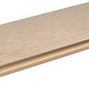 4 x Richelieu Hardware BP989880CHBRZ Lincoln Collection 3 1/8-inch (80 mm) Center-to-Center Brushed Champagne Bronze Modern Cabinet and Drawer Edge Pull Handle for Kitchen, Bathroom, and Furniture