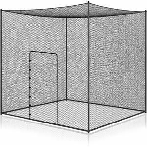 Syhood Baseball Batting Cage Net for Backyard NET ONLY, 10 x 10 x 10 ft