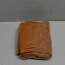 MIULEE Boucle Throw Pillow Covers 22x22 Inch Set of 2 Brown Faux Leather Textured Decorative Pillow Cases Boho Farmhouse Accents Cushion Covers for Couch Bed Livingroom Home Decor