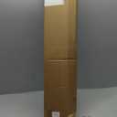 Joydeco No Drill Cordless Roman Shades, Blackout, 51" W × 72" H, Linen