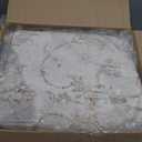 8x10 Beige Neutral Floral Living Room Area Rug