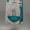 Power Gear Telephone Line Cord, 50 Feet, Phone Cord, Modular Jack Ends, Works for Phone, Modem or Fax Machine, for Use in Home or Office, White, 76530