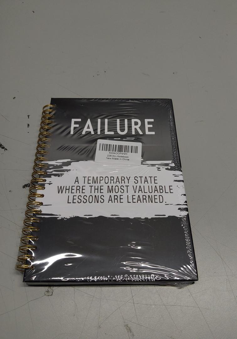 Spiral Bound
Black Notebook