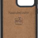 Venito Capri Snap On Leather Wallet Case Compatible with Samsung Galaxy S20 Ultra - Extra Secure with Padded Back Cover & RFID Protection (Black Crocodile)