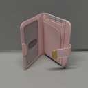 ESR Aura Clutch for MagSafe Wallet for Women, 5-Card Holder, RFID Blocking, MagSafe Sticker Included, Magnetic Wallet for iPhone 17/16/15/14/13/12 Series (not mini) and Select Samsung Devices, Pink