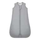 Mosebears Sleep Sack Baby Winter Wearable Blanket with 2-Way Zipper,2.5 TOG Cotton Sleep Sack Unisex (Grey, 0-6 Months)