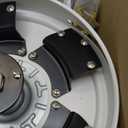 Ceiling Fans with Lights, 42 Inch Low Profile Ceiling Fan with Lights and Remote Control, LED Dimmable DC Reversible, 8 Speed, Noiseless, Modern White Ceiling Fan for Bedroom, Indoor/Outdoor Use