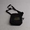 Water Bottle Sleeve - Water Jug Holder with Strap Cross-Body Bottle Carrier with MOLLE System Tactical Military Style Bag (for 64 Oz Bottle, All Black)