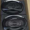 2 Pcs 2-Way Coaxial Car Audio Speakers with Speaker Box Enclosures Set 6 x 9 Inch 1000 W Max Power Constructed Car Stereo and Sound System Accessories Portable Audio Equipment for Vehicles