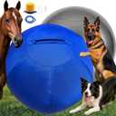 Herding Ball for Dogs, 22" Herding Ball, Thickened and Durable Explosion-Proof Material, Suitable for Australian Shepherds, Cattle Dogs, Border Collies, and Medium to Large Dog Breeds, Blue