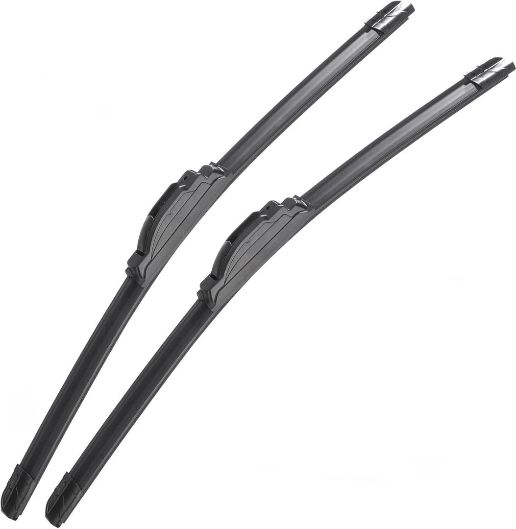 18"+18" Windshield Wiper Blade Replacement for Chevrolet HHR 2006-2011 Ford Ranger 1995-2011 Mazda MX-5 Miata 2006-2016 Jeep Commander 2006-2009 All-season Front Windscreen Wiper for U/J hook