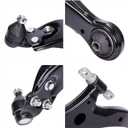 LCWRGS 2pcs Front Lower Control Arm w/Ball Joint Replacement for Lexus ES300 ES330 ES350 RX330 RX350 & Toyota Avalon Camry Highlander Solara K620333 K620334