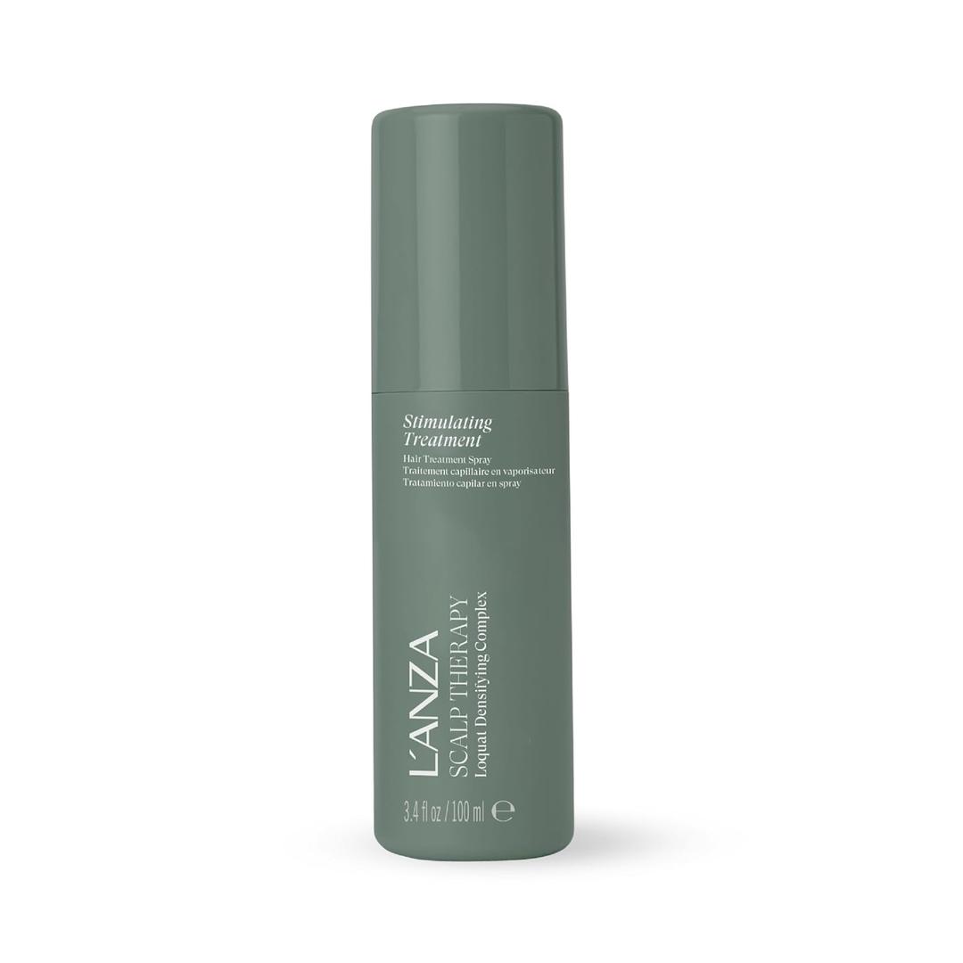L'ANZA Scalp Therapy Stimulating Hair Treatment, Leave-In, Supports Healthy Growth, Adds Fullness, Strengthens, Anti Aging, Combats Oil, Removes Buildup, Color Safe Sulfate Free (3.4 Fl Oz)